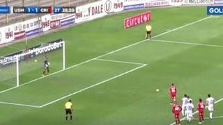 Se perdió el 2-1: Alejandro Hohberg falló el penal a favor de Sporting Cristal vs. San Martín [VIDEO]