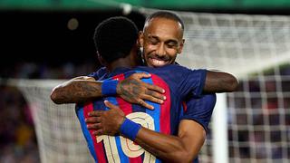 Magistral jugada colectiva: gol de Aubameyang para el 5-0 de Barcelona vs. Pumas [VIDEO]