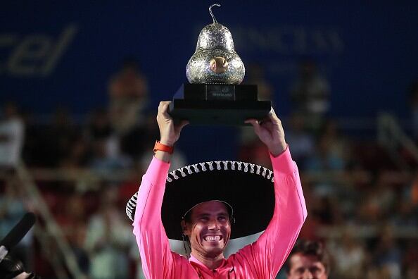 Es la primera vez que Rafael Nadal campeona sobre la pista dura de este torneo. Las dos veces anteriores fueron sobre arcilla. (Foto: Getty Images)