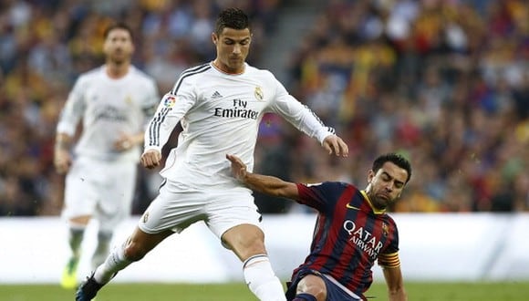 Xavi Hernández y Cristiano Ronaldo fueron rivales por años en LaLiga con Real Madrid y Barcelona. (Foto: Getty Images)