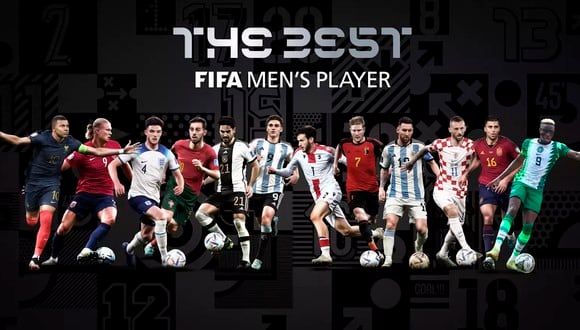 Nominados al premio mejor jugador The Best FIFA. (Foto: FIFA)