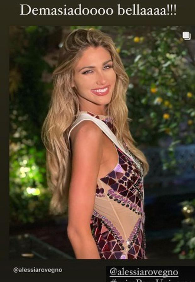 Gaby Espino ha halagando la belleza de la peruana Alessia Rovegno (Foto: Gaby Espino/ Instagram)