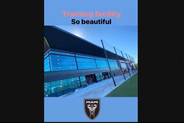 Todo va quedando listo para que el Inter Miami de David Beckham debute en la MLS. (Fotos: @davidbeckham)