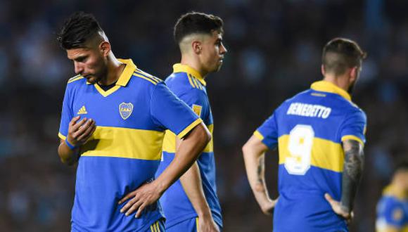Carlos Zambrano y Darío Benedetto protagonizaron una pelea en el reciente partido del Boca Juniors. (Foto: Getty Images)