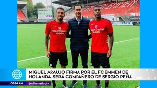 Selección peruana: Miguel Araujo fue presentado como nuevo jugador del FC Emmen de Holanda
