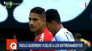 Paolo Guerrero retomará trabajos con Inter de Porto Alegre