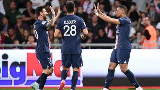 Con goles de Messi y Mbappé: PSG goleó 3-0 al Ajaccio por la fecha 12 de la Ligue 1