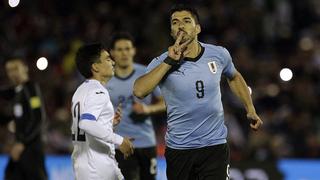 Con gol de Luis Suárez: Uruguay goleó 3-0 a Uzbekistán antes de viajar a Rusia