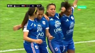 Rápida igualdad: gol de Luz Campoverde para el 1-1 de Mannucci vs. Alianza Lima [VIDEO] 