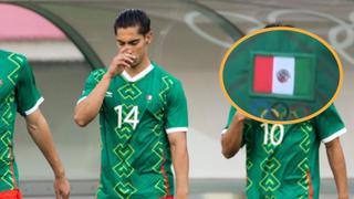 ¿Sanción? Uniforme de jugador de selección mexicana muestra error en la bandera