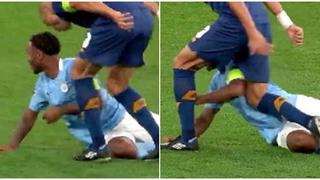 ¡El último 'cariñito’ de Pepe en Champions! Estalló contra Sterling y le metió un rodillazo en el Manchester City vs Porto [VIDEO]