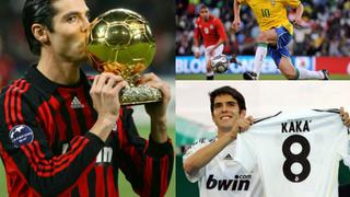 Kaká está de cumpleaños: así fue la carrera del último Balón de Oro antes de Messi y Cristiano [FOTOS]