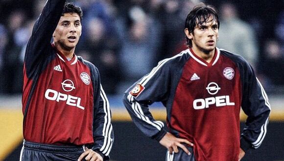 Pizarro y Santa Cruz coincidieron en Bayern Munich. (Foto: Agencias)