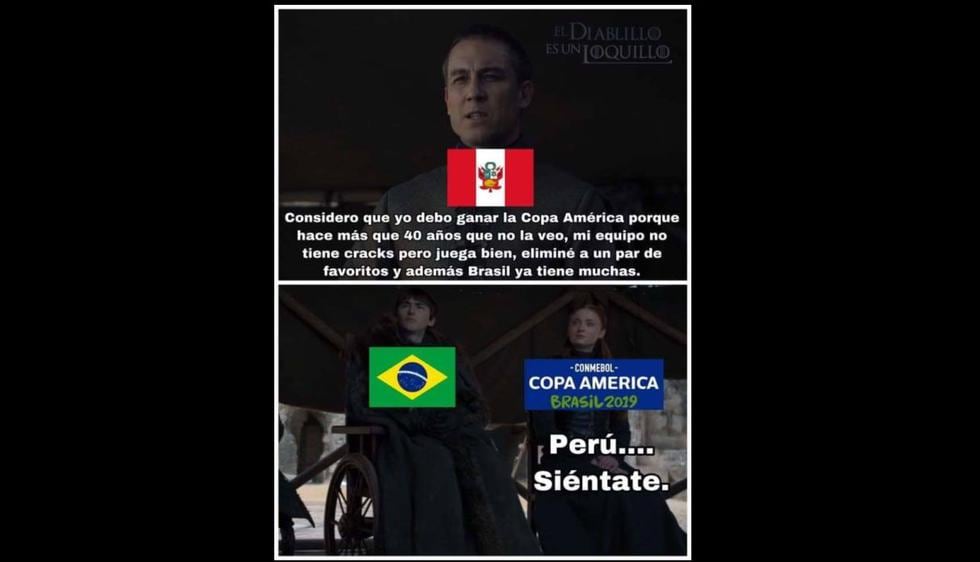 Perú vs. Brasil: los memes tras la derrota de la 'bicolor' en la final de la Copa América. (FACEBOOK)
