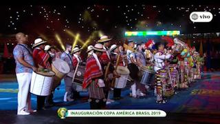Perú se hizo presente en la inauguración de la Copa América [VIDEO]