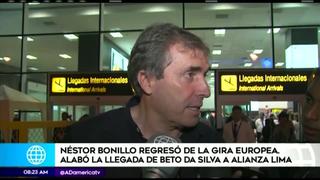Néstor Bonillo se mostró conforme con la llegada de Da Silva a Alianza Lima