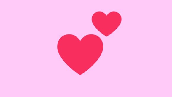 Si nunca has conocido el significado del emoji de los dos corazones, aquí te lo contamos. (Foto: Emojipedia)