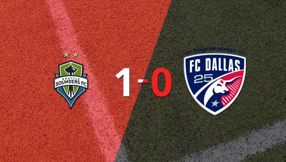 Seattle Sounders le ganó 1-0 como local a FC Dallas