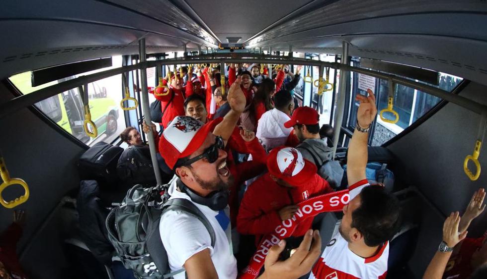 Perú en Rusia 2018: hinchas arman la fiesta camino a Saransk para alentar ante Dinamarca. (Fotos: Daniel Apuy)