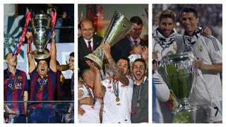Los equipos españoles han dominado Europa en los últimos tres años