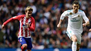 Cristiano y Griezmann marcaron los goles: revive lo mejor de Real Madrid vs. Atlético por La Liga [FOTOS]