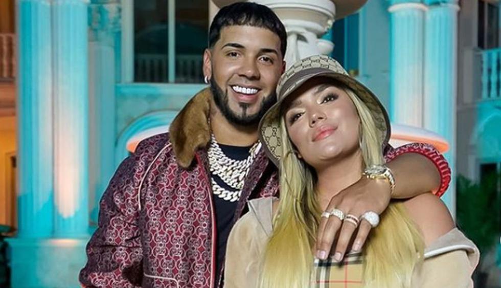 Karol G y Anuel AA ubican su tercera canción consecutiva en la lista Billboard’s Hot Latin Songs. (@karolg)