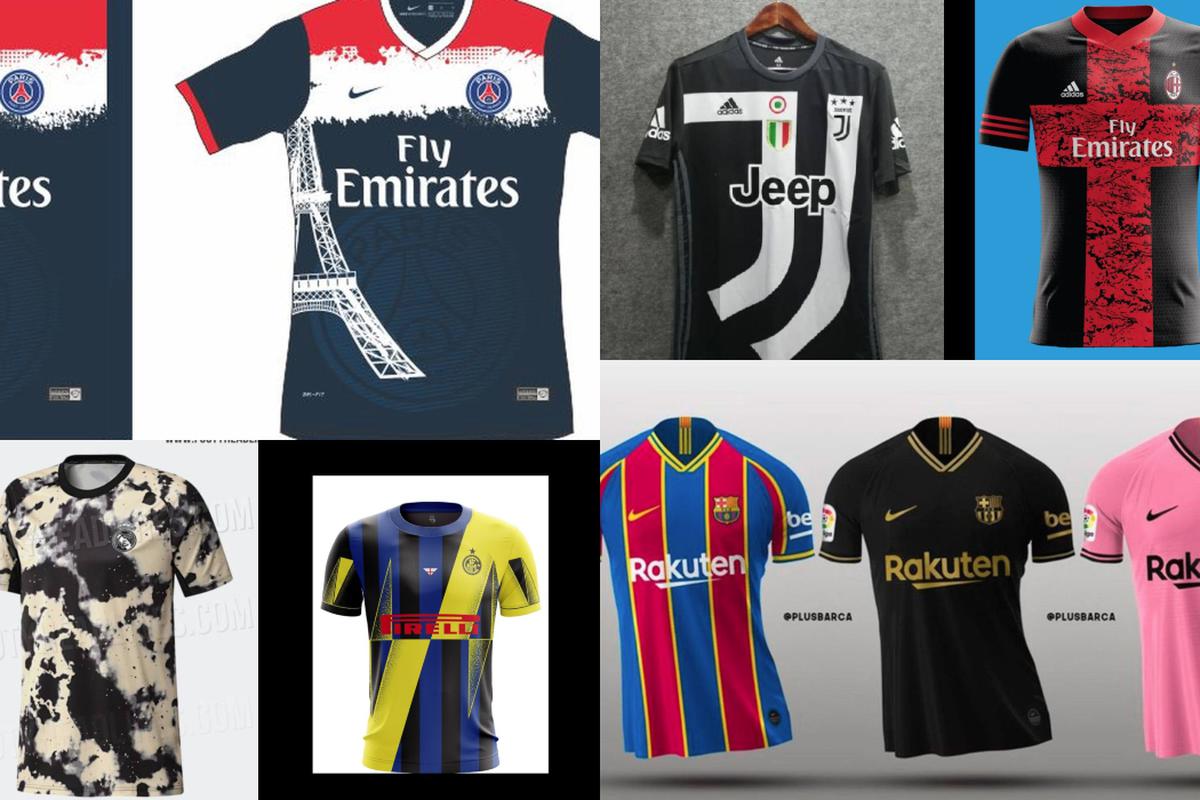 Las camisetas más inéditas del fútbol: Barcelona, Real Madrid y todas las equipaciones de fantasía de grandes clubes en Europa no a la luz | FUTBOL-INTERNACIONAL | DEPOR