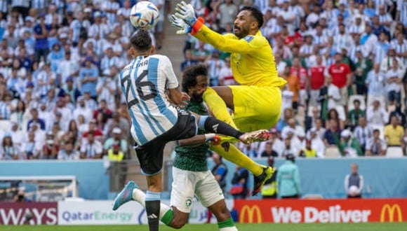 Al-Shahrani sufrió una fuerte lesión en el Arabia Saudita vs. Argentina. (Getty Images)