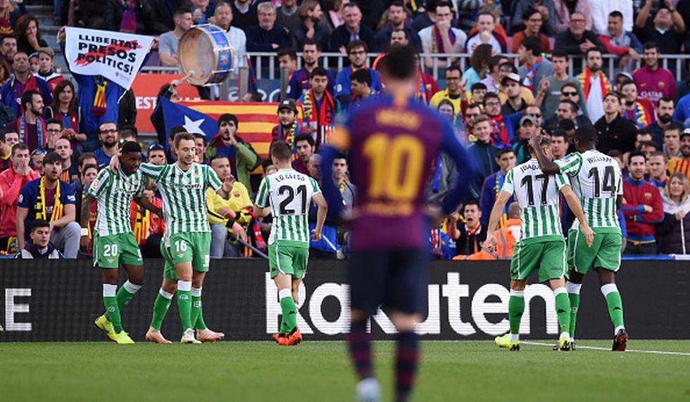 Barcelona vs. Betis en el Camp Nou por LaLiga Santander. (Foto: Getty Images)
