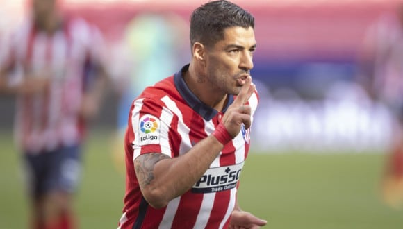 Luis Suárez guió al Atlético de Madrid a golear 6-1 al Granada. (Foto: LaLiga)