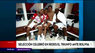 Perú 3-0 Bolivia: Así reaccionaron los jugadores peruanos en redes sociales