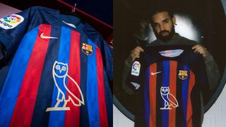 Primera vez en la historia: Barcelona lucirá emblema del cantante Drake en partido ante Real Madrid
