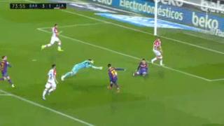 El doblete de Trincao: el portugués logra anotar su segundo gol para el 3-1 de Barcelona vs. Alavés [VIDEO]