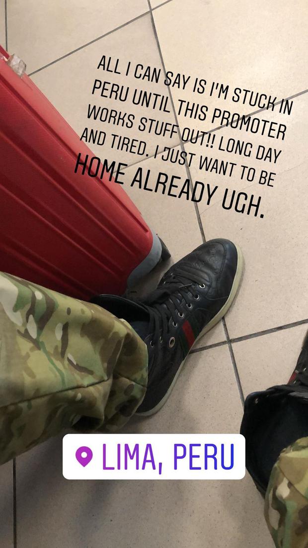 Jason David Frank, el recordado Power Ranger verde, fue retenido en el Aeropuerto Jorge Chávez (Foto:@jdfffn)