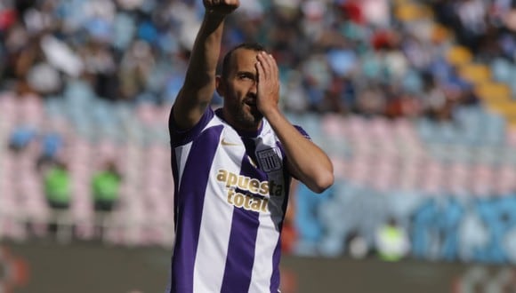 Hernán Barcos llegó a Alianza Lima en 2021 (Foto: Liga 1)