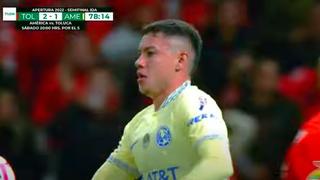 Gol de la esperanza: Emilio Lara anotó el 2-1 del Toluca vs. América por la Liguilla MX