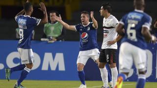 A octavos: Millonarios goleó a General Díaz y avanzó de etapa en la Copa Sudamericana 2018