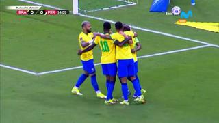 Neymar había derribado a Santamaría: el polémico gol de Everton Ribeiro en el Perú vs. Brasil [VIDEO]