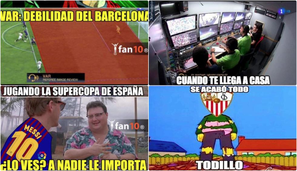 Ni el campeón se salva: los mejores memes del título del Barcelona en la Supercopa de España 2018 [FOTOS]