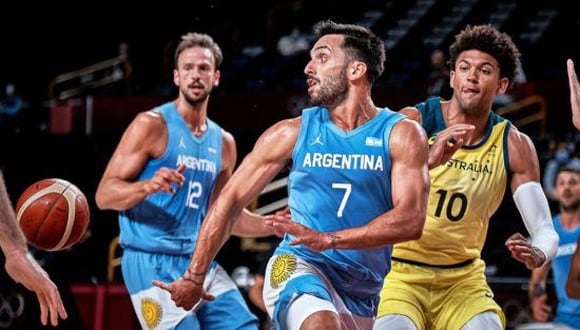 Argentina cayó ante Australia en los cuartos de final de baloncesto por los Juegos de Tokio 2020. (Foto: Getty)