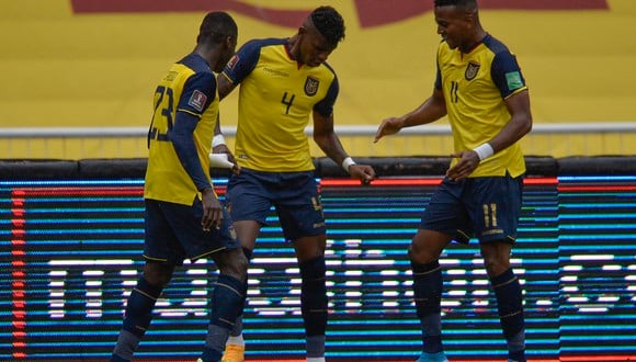Ecuador vs. Colombia por las Eliminatorias a Qatar 2022. (Foto: AFP)