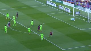 Lionel Messi marcó golazo a Getafe con sorprendente efecto en el remate