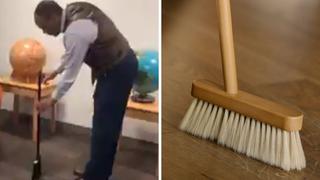 “Broom Challenge”, el reto viral basado en un supuesto mensaje de la NASA que ha fascinado a todos