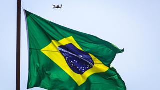 ¿Quién nos espía? Un dron sobrevoló la práctica de la Selección Peruana en Sao Paulo [FOTOS/VIDEO]