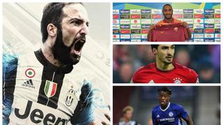Ahora es la Juventus: los 10 clubes que más han gastado en la temporada