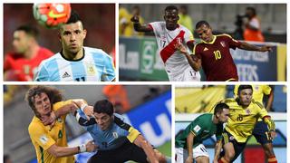 Eliminatorias: el anti once de la quinta jornada en Sudamérica (FOTOS)