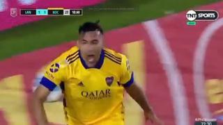 ¡Tras un rebote en el área! 'Wanchope’ Ábila anotó el 2-1 en el Boca Juniors vs Lanús por Copa de la Liga Profesional [VIDEO]