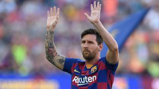 “Hasta siempre, comandante”: Barcelona empieza a despedirse de Messi con una obra de arte en la ciudad