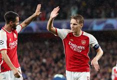 Arsenal vs. PSV (4-0): goles, resumen y video del partido de la Champions League