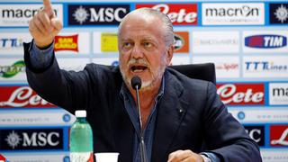 Presidente de Napoli: “Si nos pasa algo en el Camp Nou, se desatará el infierno”